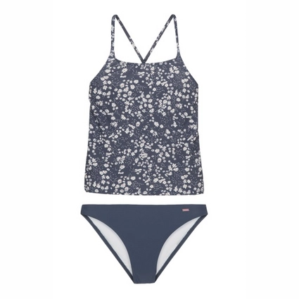 Bikini Protest Fille Charlot Jr Tankini Deep Seablue Bainetplage